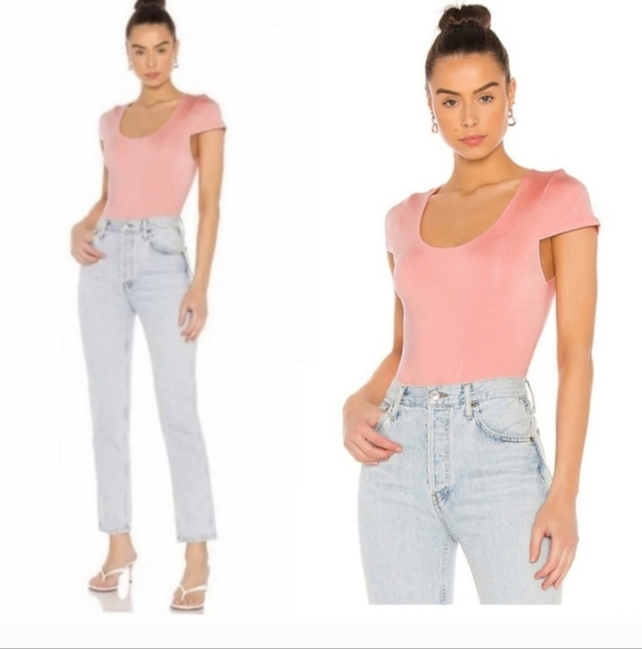 Alice + Olivia Jenara Cap Sleeve Bodysuit Size Small NWT - Picture 5 of 13